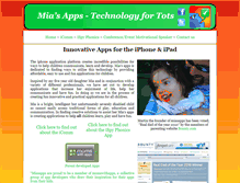 Tablet Screenshot of miasapps.com